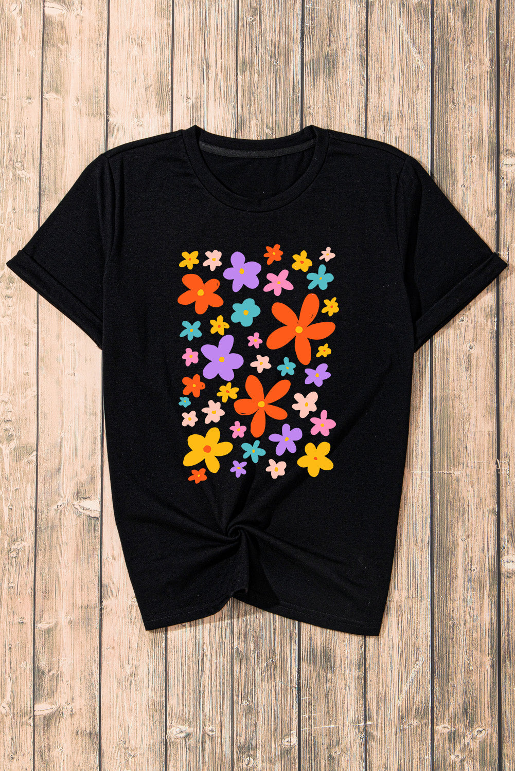 Flower Graphic T-Shirt