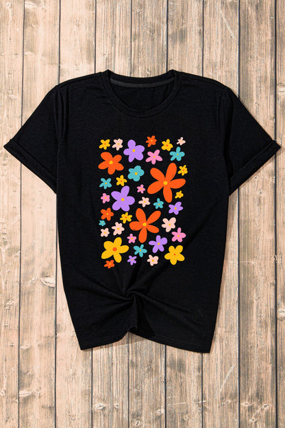 Flower Graphic T-Shirt