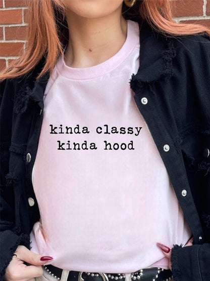 Kinda Classy Kinda Hood Graphic Tee