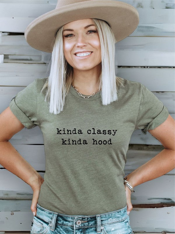 Kinda Classy Kinda Hood Graphic Tee