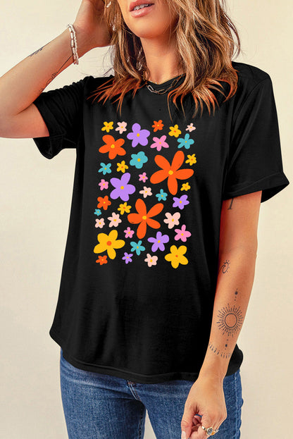 Flower Graphic T-Shirt