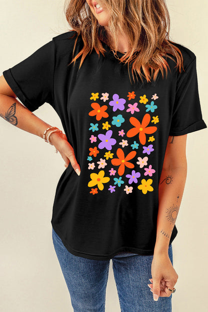 Flower Graphic T-Shirt